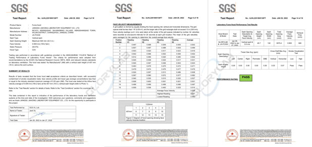 Informe de prueba SGS